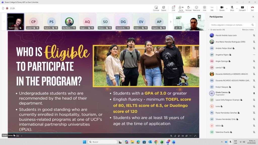 UGC Armenia fortalece la internacionalización con el programa de pasantías internacionales Disney Internship