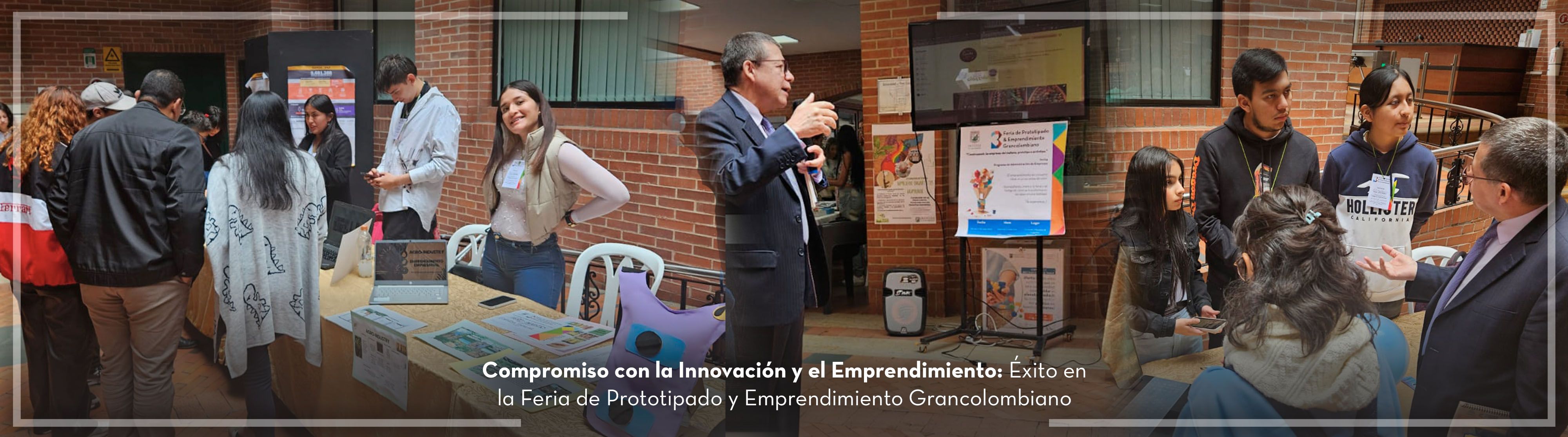 Compromiso con la Innovación y el Emprendimiento: Éxito en la Feria de Prototipado y Emprendimiento Grancolombiano