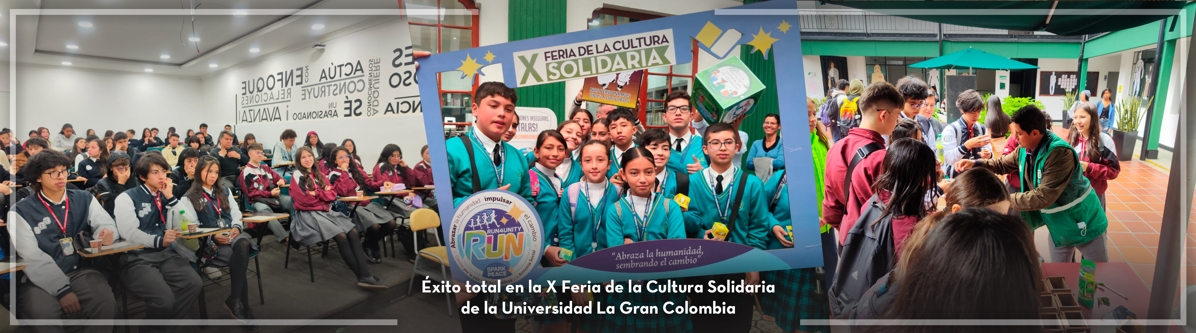 Éxito total en la X Feria de la Cultura Solidaria de la Universidad La Gran Colombia