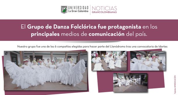 El Grupo de Danza Folclórica fue protagonista en los principales medios de comunicación del país